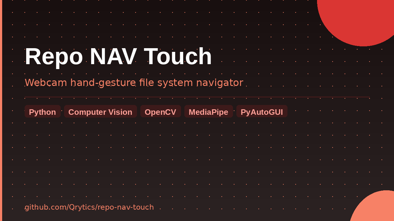Repo NAV Touch preview
