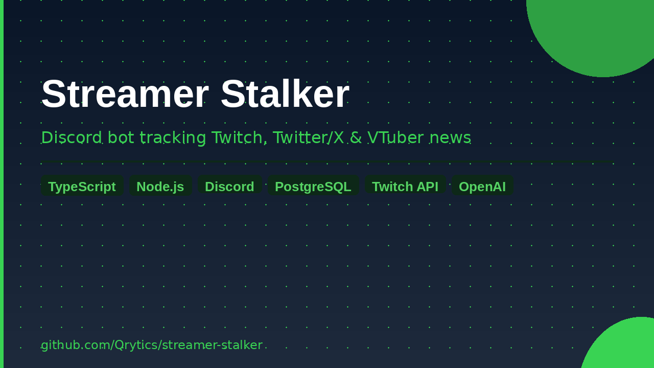 Streamer Stalker preview